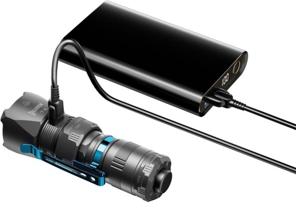 WUBEN T4 Tactical Flashlight 850 Lumens Rechargeable Black