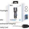 WUBEN T4 Tactical Flashlight 850 Lumens Rechargeable Black
