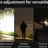 WUBEN T4 Tactical Flashlight 850 Lumens Rechargeable Black