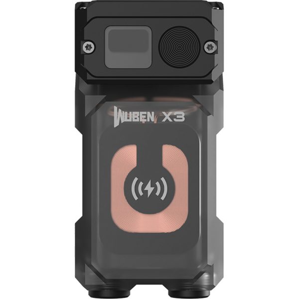 WUBEN Lightok X3 Owl Rechargeable Flashlight Dual LED Black