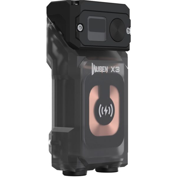 WUBEN Lightok X3 Owl Rechargeable Flashlight Dual LED Black