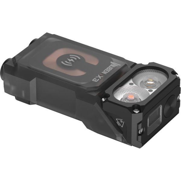 WUBEN Lightok X3 Owl Rechargeable Flashlight Dual LED Black