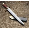 Windlass Arkansas Toothpick Fixed Blade 13" Carbon Steel Brown