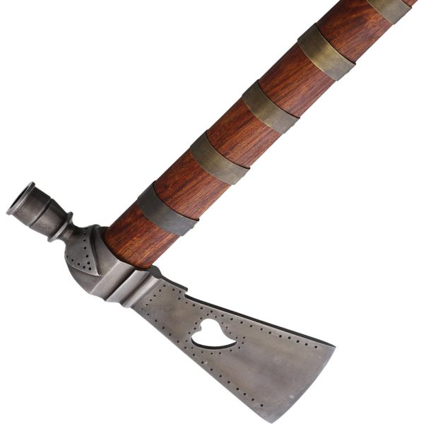 Windlass Peacepipe Tomahawk 24" Stainless Blade Brown Wood Handle