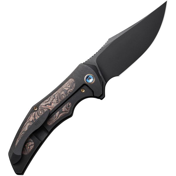 We Knife Co Ltd Magnetron Framelock Folding Knife CPM-20CV Black