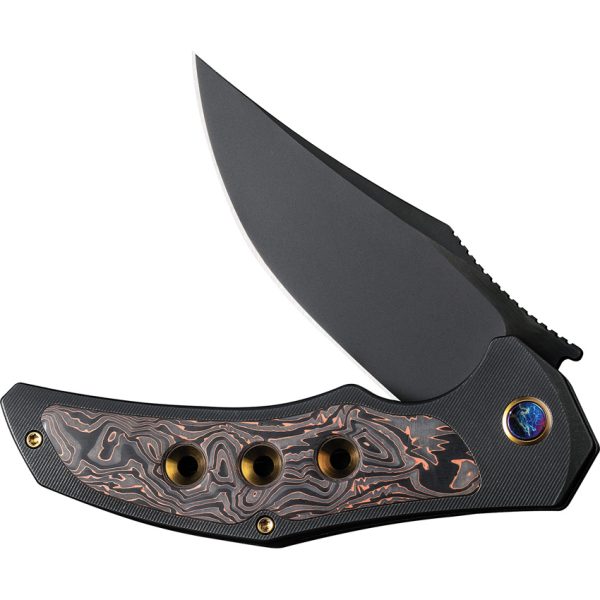 We Knife Co Ltd Magnetron Framelock Folding Knife CPM-20CV Black