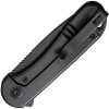 We Knife Co Ltd Elementum Framelock Black 3" CPM-20CV Folding Knife