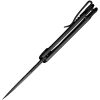 We Knife Co Ltd Elementum Framelock Black 3" CPM-20CV Folding Knife