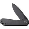 We Knife Co Ltd Elementum Framelock Black 3" CPM-20CV Folding Knife