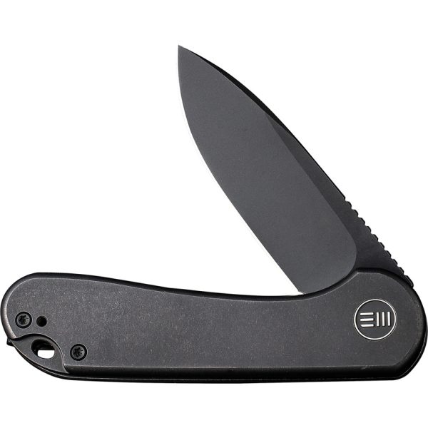 We Knife Co Ltd Elementum Framelock Black 3" CPM-20CV Folding Knife