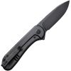 We Knife Co Ltd Elementum Framelock Black 3" CPM-20CV Folding Knife