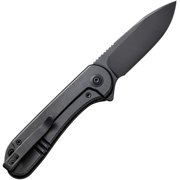 We Knife Co Ltd Elementum Framelock Black 3" CPM-20CV Folding Knife