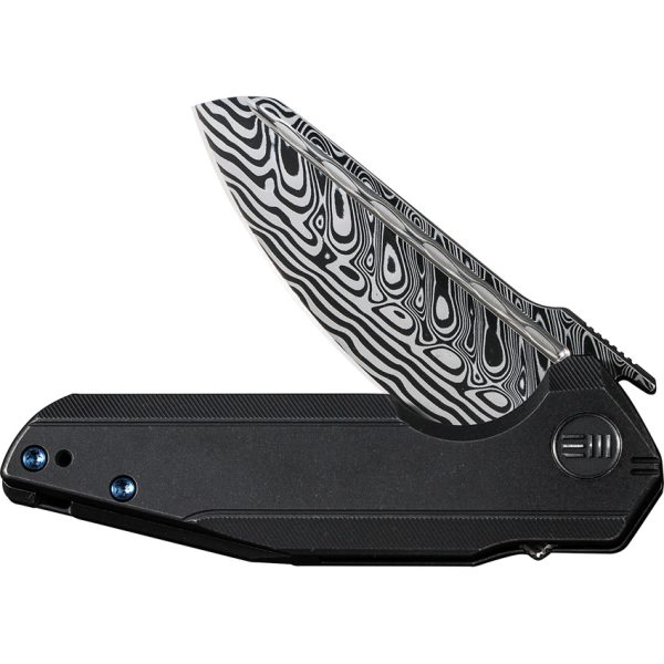 We Knife Co Ltd StarHawk Framelock Damascus Folding Knife
