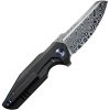We Knife Co Ltd StarHawk Framelock Damascus Folding Knife