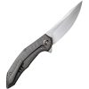 We Knife Co Ltd Merata Framelock Tiger Ti Folding Knife 3.75" CPM-20CV