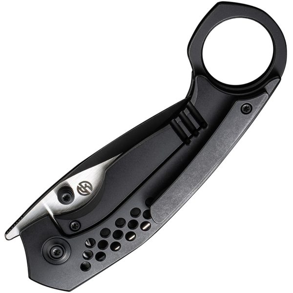 We Knife Co Ltd Envisage Framelock Black Folding Knife