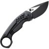 We Knife Co Ltd Envisage Framelock Black Folding Knife
