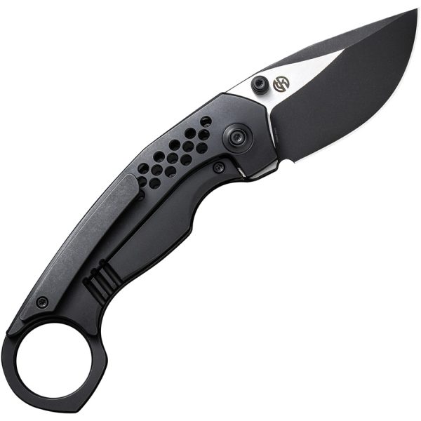 We Knife Co Ltd Envisage Framelock Black Folding Knife
