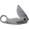 WE22013DS1_add_04 We Knife Co Ltd Envisage Framelock Damascus Folding Knife 2.38" Gray Titanium