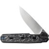 We Knife Co Ltd Navo Linerlock Folding Knife 3.25" CPM-20CV Rose Carbon Fiber