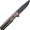 We Knife Co Ltd Navo Linerlock Folding Knife 3.25" CPM-20CV Copper Foil