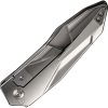 We Knife Co Ltd Framelock Folding Knife 3.88" CPM-20CV Blade Titanium Handle