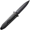 We Knife Co Ltd Diatomic Framelock Black Folding Knife CPM-20CV 3.75"