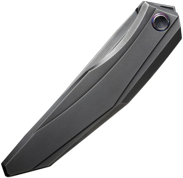 We Knife Co Ltd Cybernetic Framelock Gray 4" CPM-20CV Folding Knife