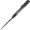 We Knife Co Ltd Exciton Button Lock Folding Knife 3.63" CPM-20CV Titanium Gray