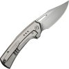 We Knife Co Ltd Nefaris Framelock Flame 3.5" CPM-20CV Folding Knife