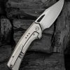We Knife Co Ltd Nefaris Framelock Flame 3.5" CPM-20CV Folding Knife
