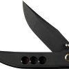 We Knife Co Ltd Ezinta Framelock Folding Knife Black 4" M390