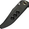 We Knife Co Ltd Ezinta Framelock Folding Knife Black 4" M390