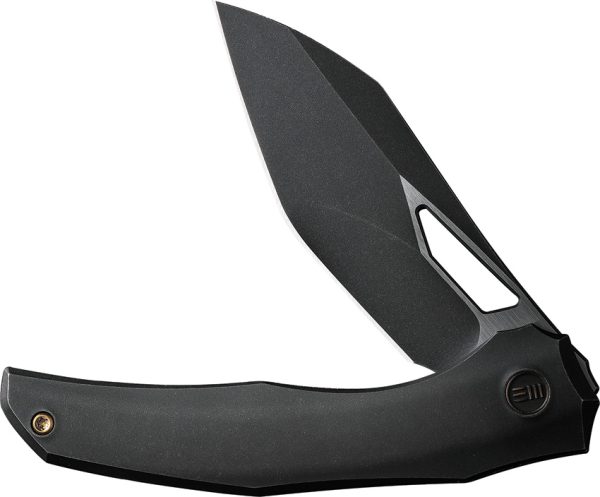 We Knife Co Ltd Ignio Framelock Black Stonewash CPM-20CV Folding Knife