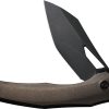We Knife Co Ltd Ignio Framelock 3.38" CPM-20CV Black Blade Bronze Titanium Folding Knife