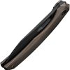 We Knife Co Ltd Ignio Framelock 3.38" CPM-20CV Black Blade Bronze Titanium Folding Knife