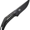 We Knife Co Ltd Speedliner Linerlock Folding Knife Black Titanium
