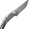 We Knife Co Ltd Speedliner Linerlock Damascus Folding Knife