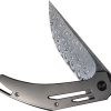 We Knife Co Ltd Speedliner Linerlock Damascus Folding Knife