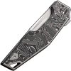We Knife Co Ltd OAO Framelock Folding Knife 3.5" CPM-20CV Black Titanium
