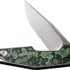 We Knife Co OAO Framelock Folding Knife CPM-20CV 3.5" Blade