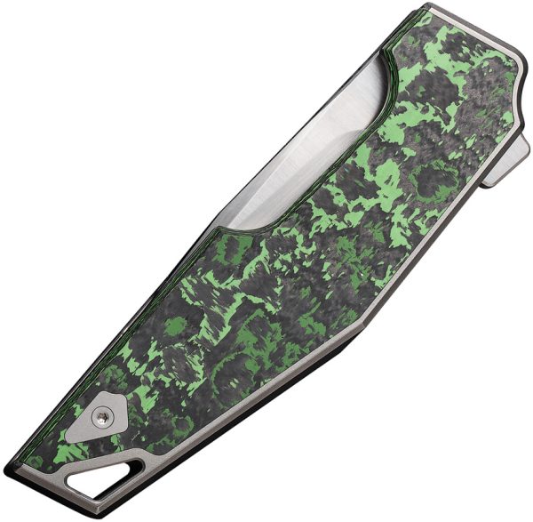 We Knife Co OAO Framelock Folding Knife CPM-20CV 3.5" Blade