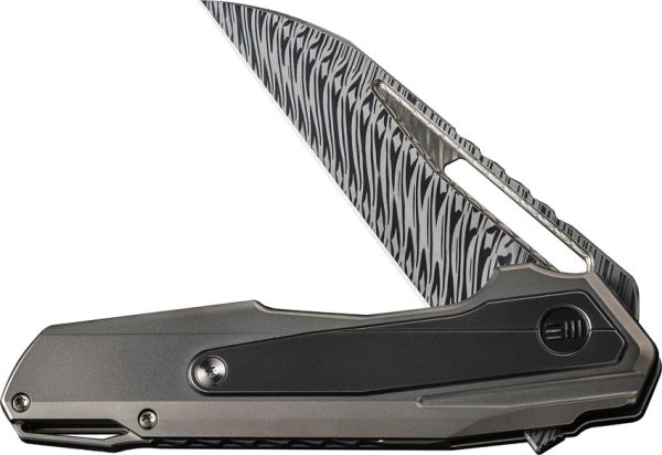 WE23012BDS1_add_03 We Knife Co Ltd Falcaria Framelock Damasteel Wharncliffe Folding Knife