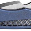 We Knife Co Ltd Harpen Framelock Folding Knife 3" CPM-20CV Blue Titanium