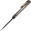 We Knife Co Ltd Harpen Framelock Folding Knife Bronze Titanium 3" CPM-20CV