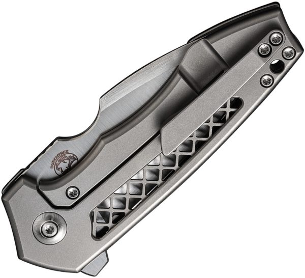 We Knife Co Ltd Harpen Framelock Gray Folding Knife