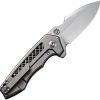 We Knife Co Ltd Harpen Framelock Gray Folding Knife
