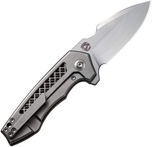 We Knife Co Ltd Harpen Framelock Gray Folding Knife