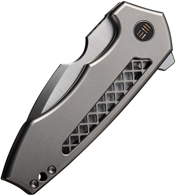 We Knife Co Ltd Harpen Framelock Gray Folding Knife