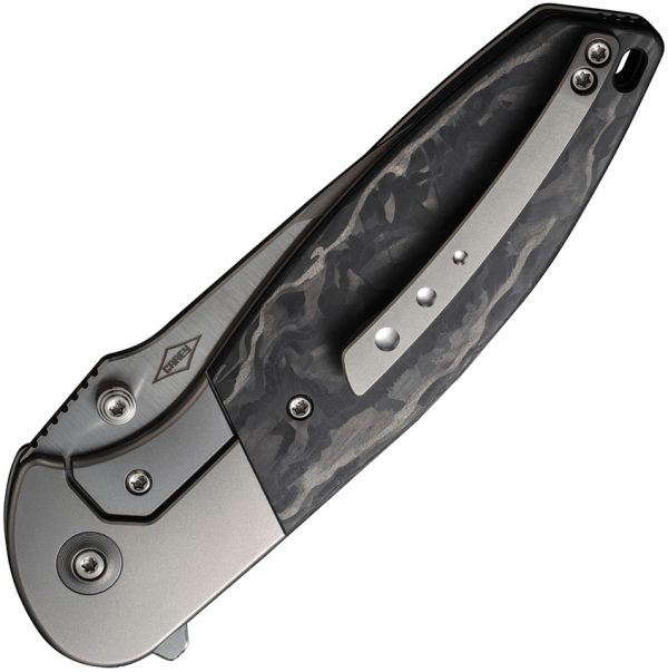 We Knife Co Ltd Nitro OG Framelock Gray Titanium 3.75" CPM-20CV